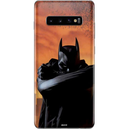 DC Comics Batman Begins Art Galaxy S10 Plus Skin