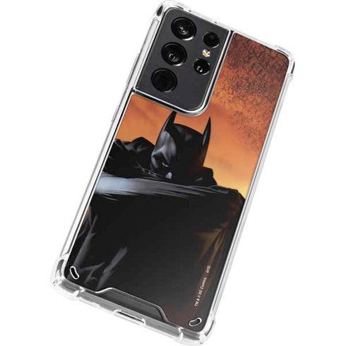 DC Comics Batman Begins Art Galaxy S21 Ultra 5G Clear Case