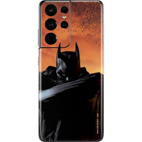 DC Comics Batman Begins Art Galaxy S21 Ultra 5G Skin
