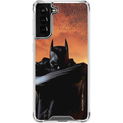 DC Comics Batman Begins Art Galaxy S22 Plus Clear Case