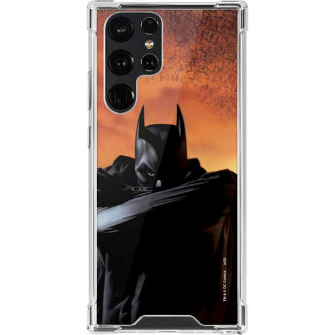 DC Comics Batman Begins Art Galaxy S22 Ultra Clear Case