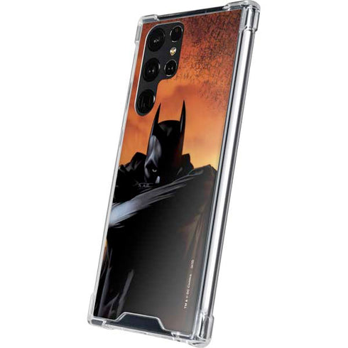 DC Comics Batman Begins Art Galaxy S24 Ultra Clear Case