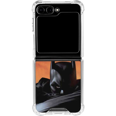 DC Comics Batman Begins Art Galaxy Z Flip5 5G Clear Case