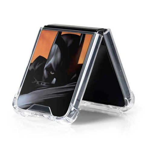 DC Comics Batman Begins Art Galaxy Z Flip5 5G Clear Case