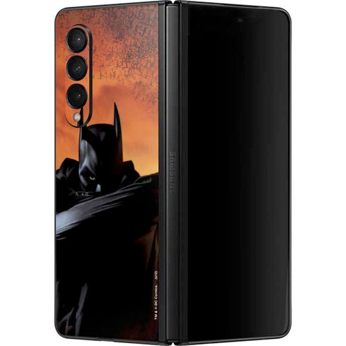 DC Comics Batman Begins Art Galaxy Z Fold3 5G Skin