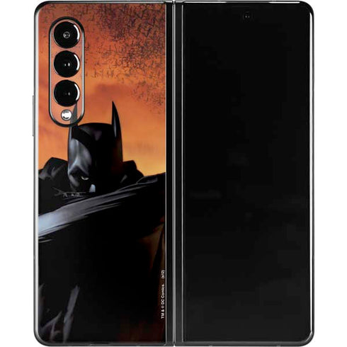 DC Comics Batman Begins Art Galaxy Z Fold3 5G Skin