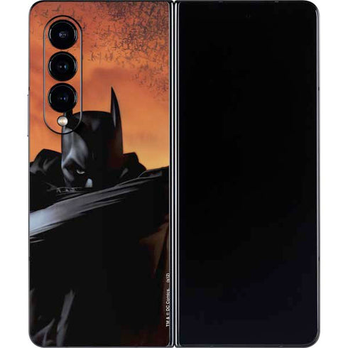 DC Comics Batman Begins Art Galaxy Z Fold4 5G Skin