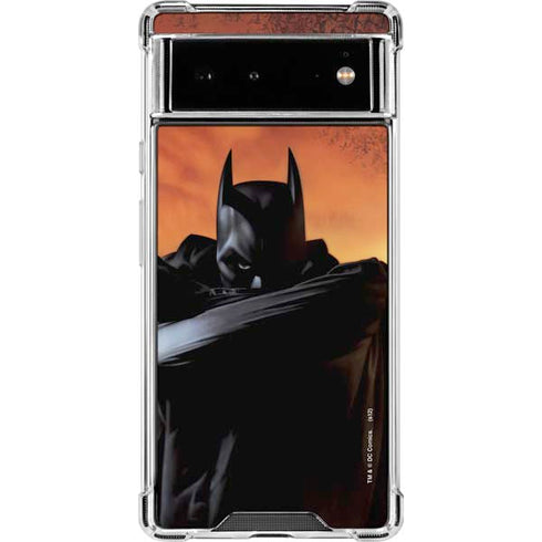 DC Comics Batman Begins Art Google Pixel 6 Clear Case