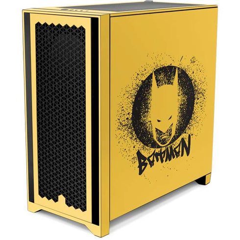 DC Comics Batman Graffiti Art Corsair 4000D Tempered Glass Mid-Tower ATX Case Skin