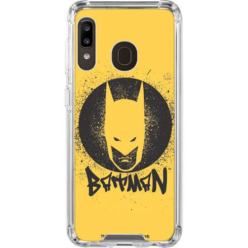 DC Comics Batman Graffiti Art Galaxy A30 Clear Case
