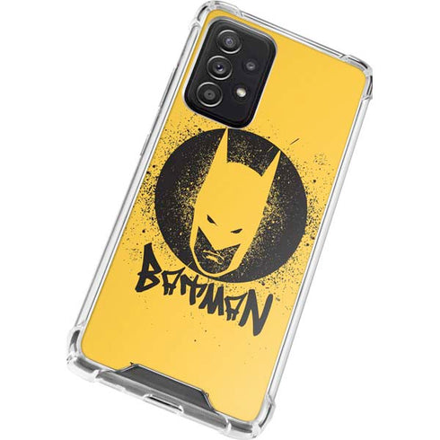 DC Comics Batman Graffiti Art Galaxy A72 5G Clear Case