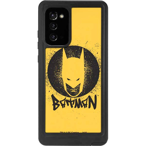 DC Comics Batman Graffiti Art Galaxy Note20 5G Waterproof Case