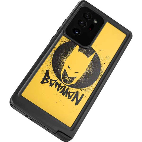 DC Comics Batman Graffiti Art Galaxy Note20 Ultra 5G Waterproof Case