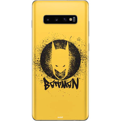 DC Comics Batman Graffiti Art Galaxy S10 Plus Skin