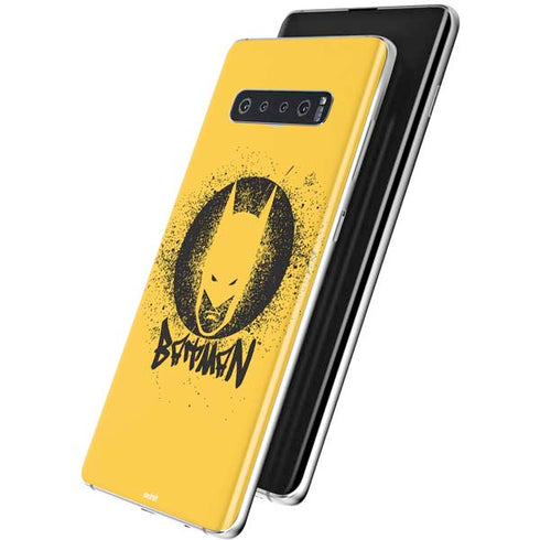 DC Comics Batman Graffiti Art Galaxy S10 Plus Skin