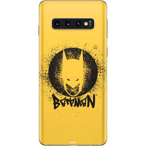 DC Comics Batman Graffiti Art Galaxy S10 Skin