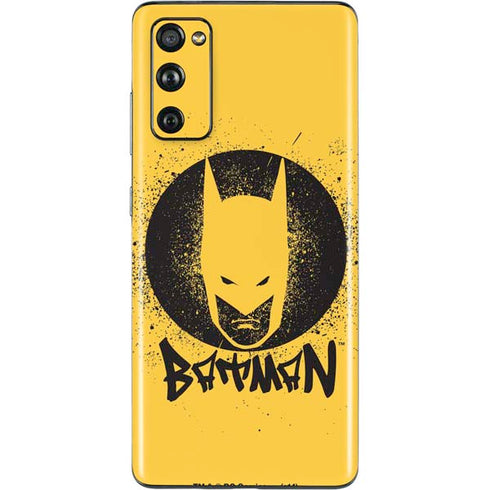 DC Comics Batman Graffiti Art Galaxy S20 Fan Edition Skin