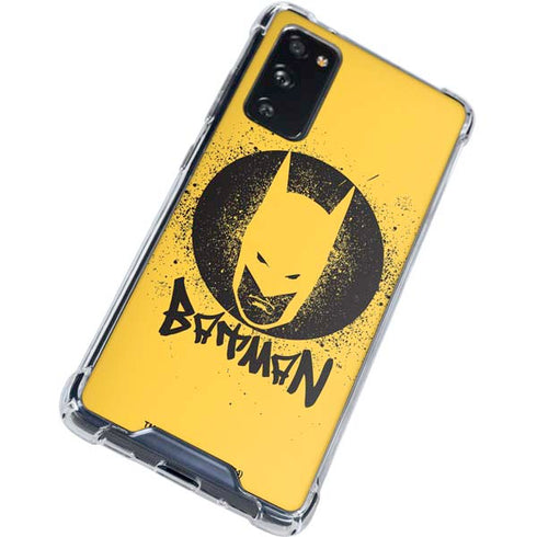 DC Comics Batman Graffiti Art Galaxy S20 FE Clear Case