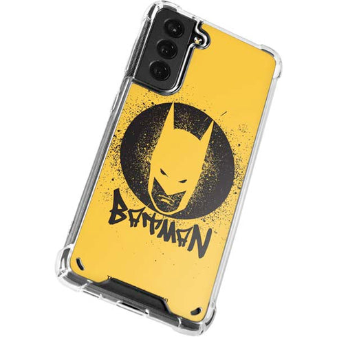 DC Comics Batman Graffiti Art Galaxy S21 5G Clear Case