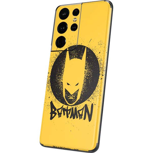DC Comics Batman Graffiti Art Galaxy S21 Ultra 5G Skin