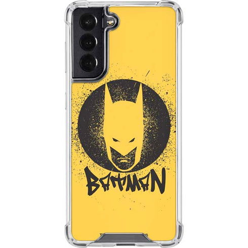 DC Comics Batman Graffiti Art Galaxy S22 Clear Case
