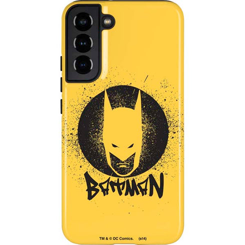 DC Comics Batman Graffiti Art Galaxy S22 Plus Pro Case
