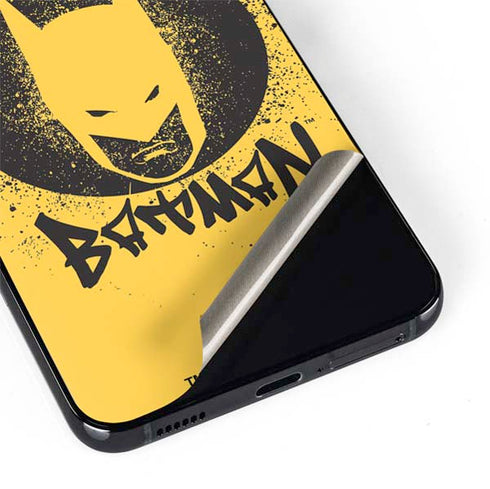 DC Comics Batman Graffiti Art Galaxy S22 Plus Skin