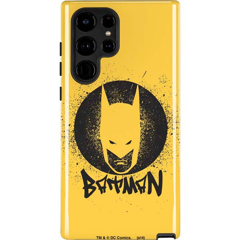 DC Comics Batman Graffiti Art Galaxy S22 Ultra Pro Case