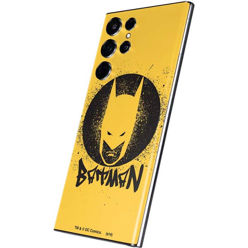 DC Comics Batman Graffiti Art Galaxy S22 Ultra Skin