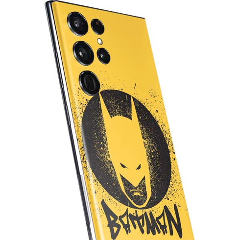 DC Comics Batman Graffiti Art Galaxy S22 Ultra Skin