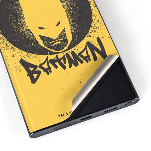 DC Comics Batman Graffiti Art Galaxy S22 Ultra Skin