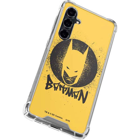 DC Comics Batman Graffiti Art Galaxy S23 FE Clear Case