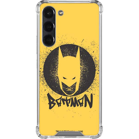 DC Comics Batman Graffiti Art Galaxy S23 Plus Clear Case
