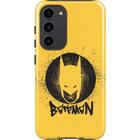 DC Comics Batman Graffiti Art Galaxy S23 Plus Pro Case