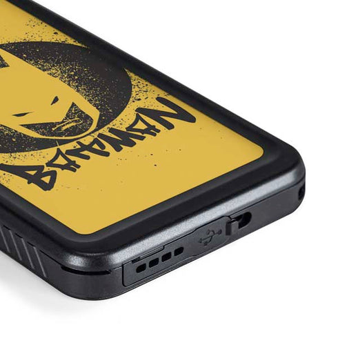 DC Comics Batman Graffiti Art Galaxy S23 Plus Waterproof Case