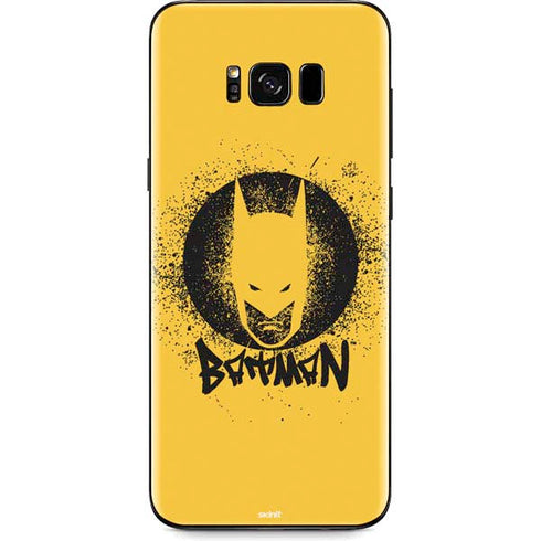 DC Comics Batman Graffiti Art Galaxy S8 Skin