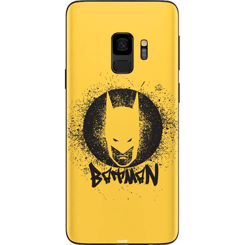 DC Comics Batman Graffiti Art Galaxy S9 Skin