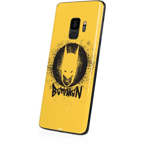 DC Comics Batman Graffiti Art Galaxy S9 Skin