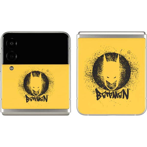 DC Comics Batman Graffiti Art Galaxy Z Flip3 5G Skin