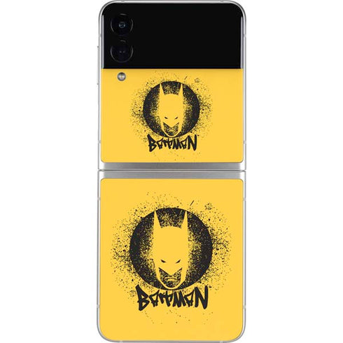 DC Comics Batman Graffiti Art Galaxy Z Flip3 5G Skin