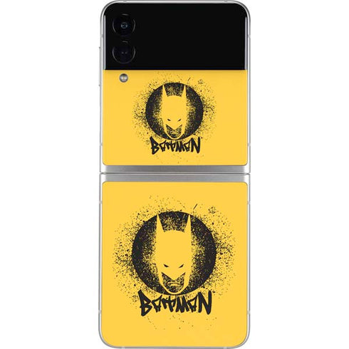 DC Comics Batman Graffiti Art Galaxy Z Flip4 5G Skin