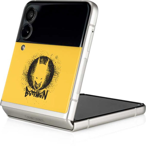 DC Comics Batman Graffiti Art Galaxy Z Flip4 5G Skin