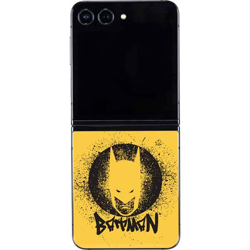 DC Comics Batman Graffiti Art Galaxy Z Flip5 5G Skin