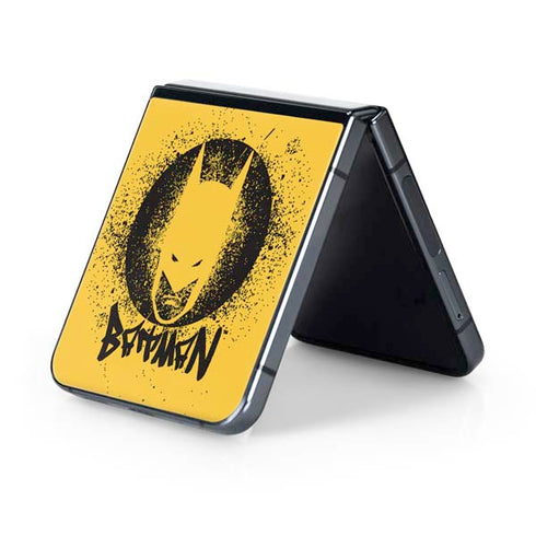 DC Comics Batman Graffiti Art Galaxy Z Flip5 5G Skin