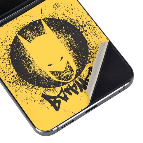DC Comics Batman Graffiti Art Galaxy Z Flip5 5G Skin