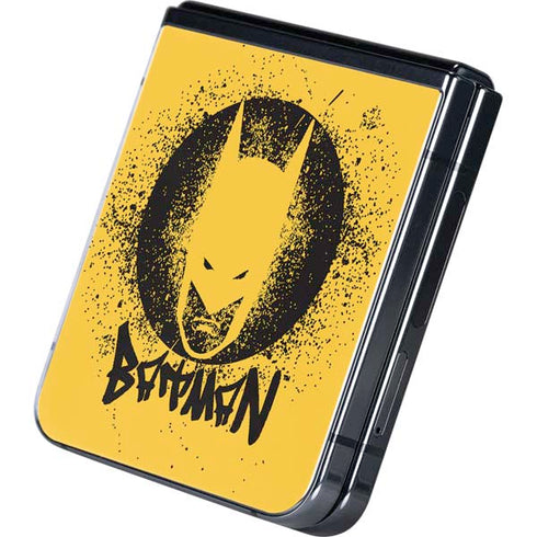 DC Comics Batman Graffiti Art Galaxy Z Flip5 5G Skin