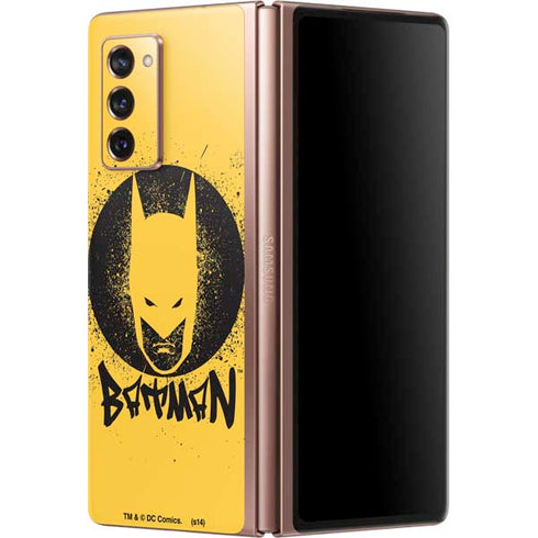DC Comics Batman Graffiti Art Galaxy Z Fold2 5G Skin