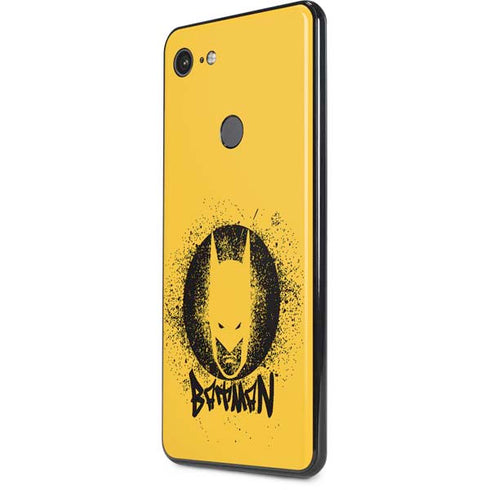 DC Comics Batman Graffiti Art Google Pixel 3 XL Skin