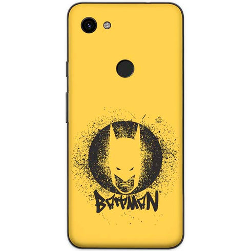 DC Comics Batman Graffiti Art Google Pixel 3a XL Skin