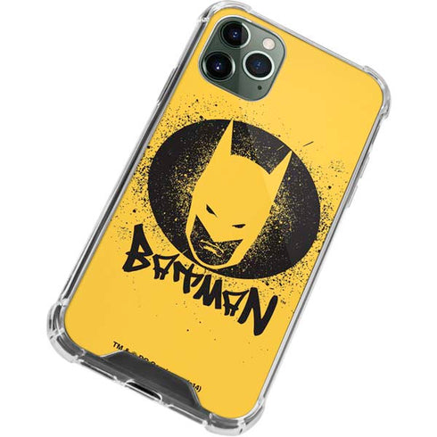 DC Comics Batman Graffiti Art iPhone 11 Pro Max Clear Case